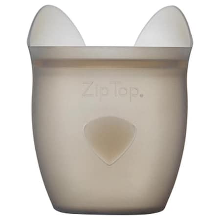 Zip Top Zip Top 4 oz Gray Storage Cup 1 pk Z-BSCD-02